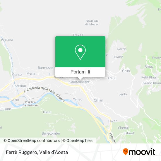 Mappa Ferrè Ruggero