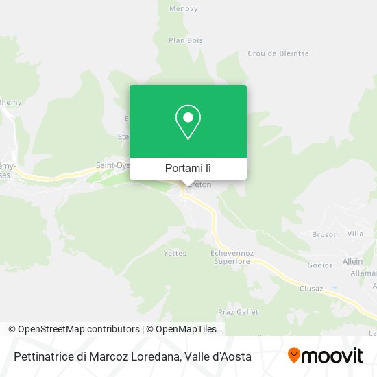 Mappa Pettinatrice di Marcoz Loredana