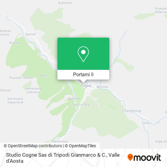 Mappa Studio Cogne Sas di Tripodi Gianmarco & C.