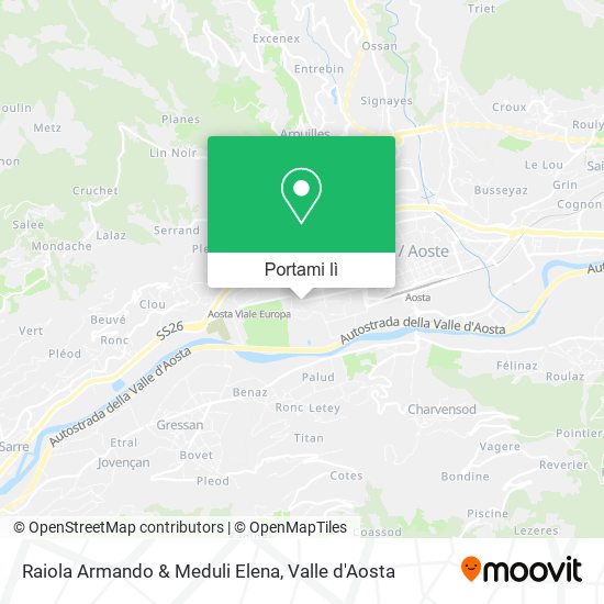 Mappa Raiola Armando & Meduli Elena