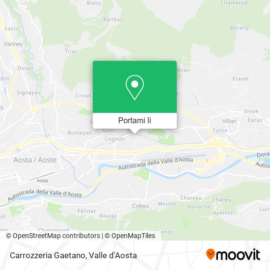 Mappa Carrozzeria Gaetano