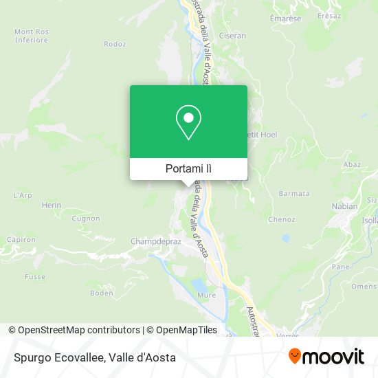 Mappa Spurgo Ecovallee