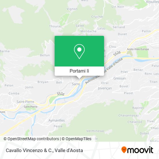 Mappa Cavallo Vincenzo & C.