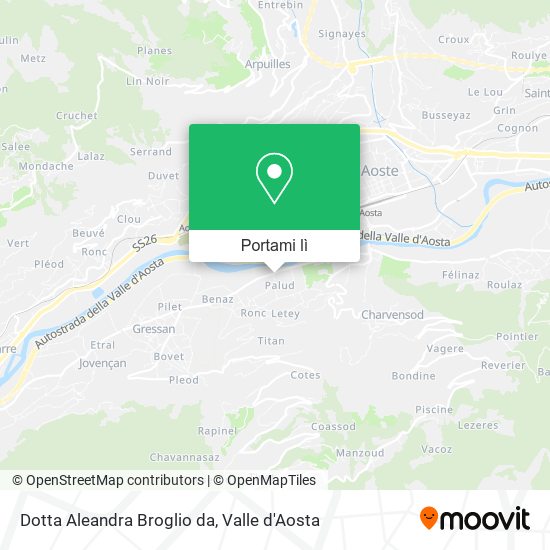 Mappa Dotta Aleandra Broglio da