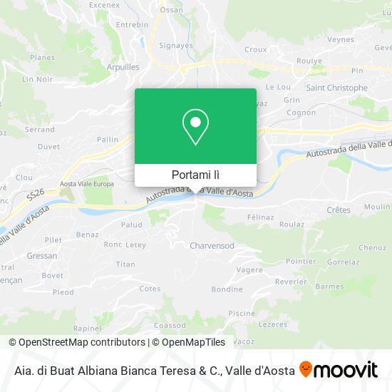 Mappa Aia. di Buat Albiana Bianca Teresa & C.