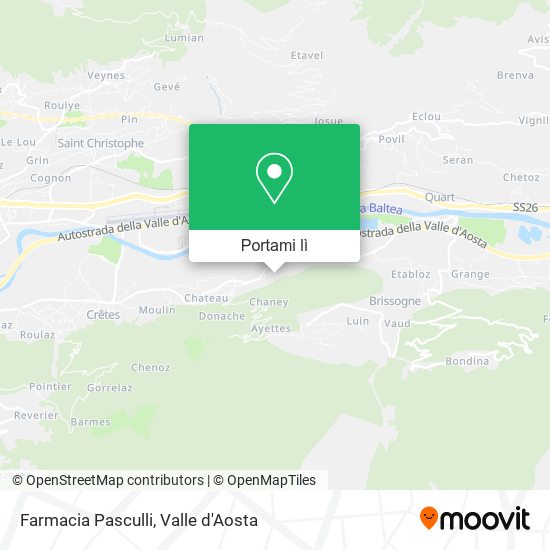 Mappa Farmacia Pasculli