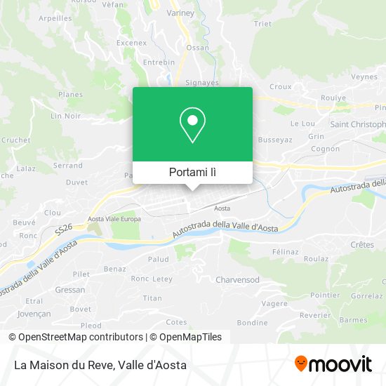 Mappa La Maison du Reve