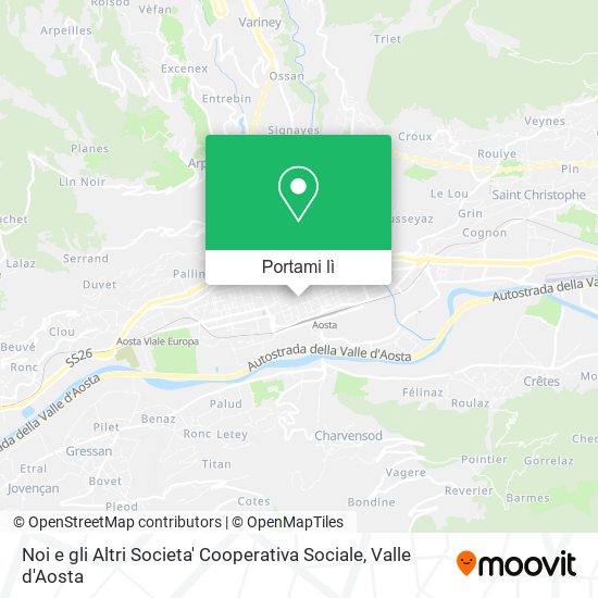 Mappa Noi e gli Altri Societa' Cooperativa Sociale