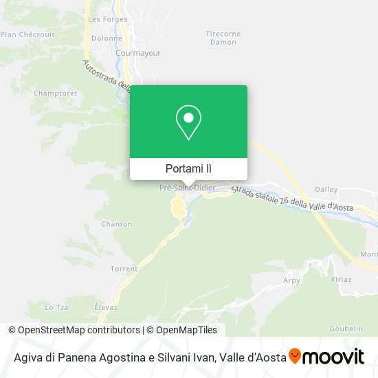 Mappa Agiva di Panena Agostina e Silvani Ivan