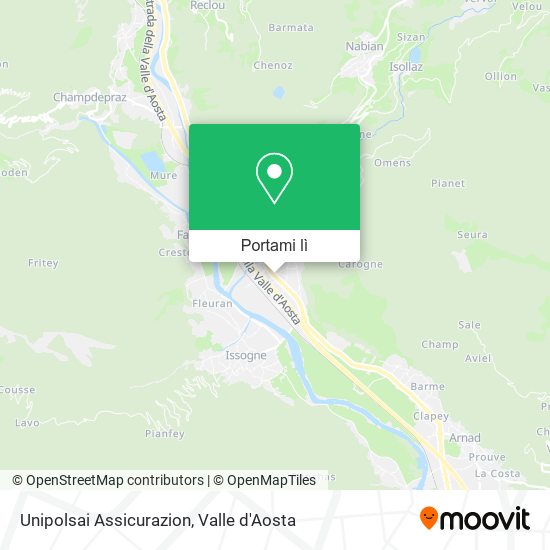 Mappa Unipolsai Assicurazion