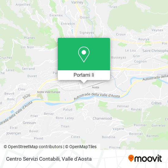 Mappa Centro Servizi Contabili