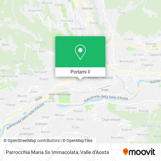 Mappa Parrocchia Maria Ss Immacolata