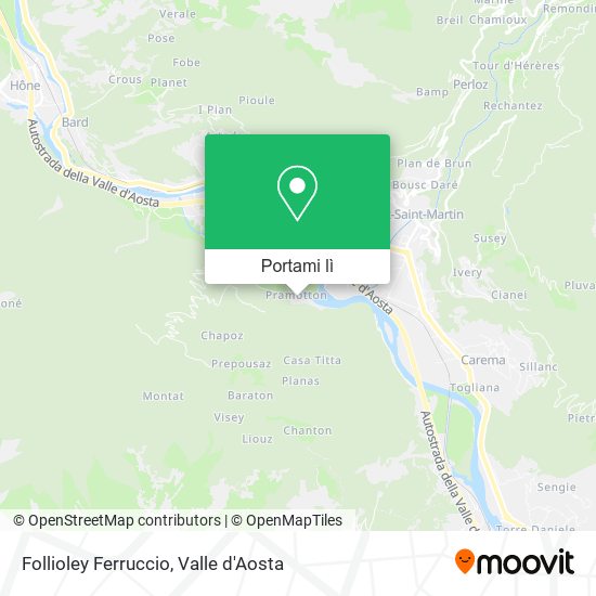 Mappa Follioley Ferruccio