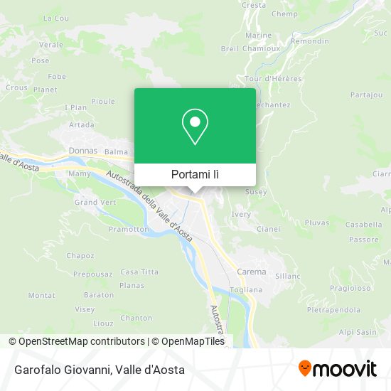 Mappa Garofalo Giovanni