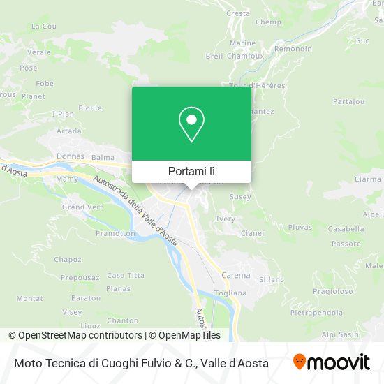 Mappa Moto Tecnica di Cuoghi Fulvio & C.