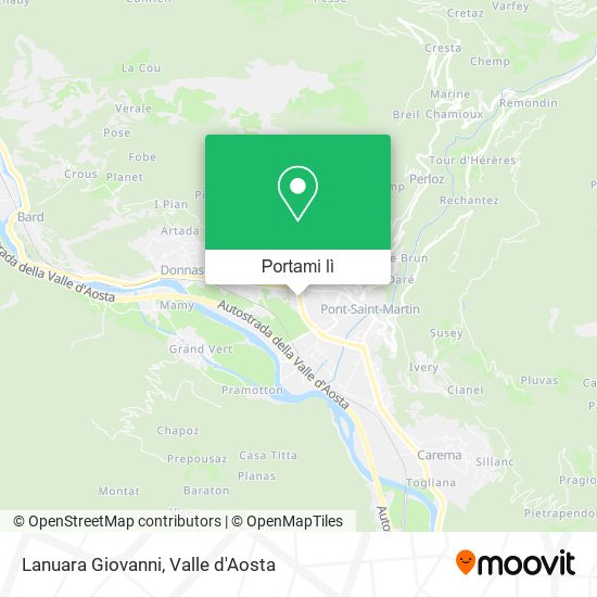 Mappa Lanuara Giovanni