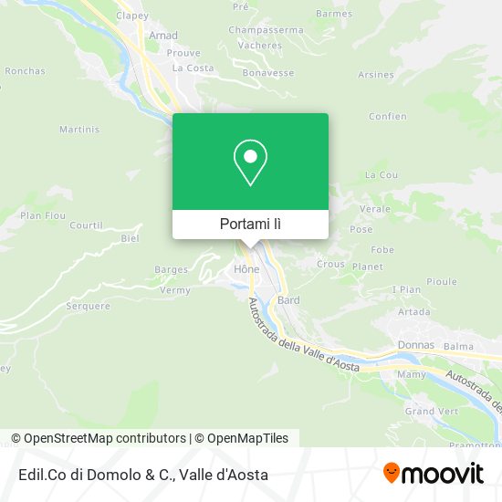 Mappa Edil.Co di Domolo & C.