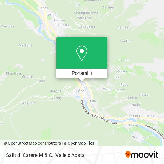 Mappa Safit di Carere M.& C.
