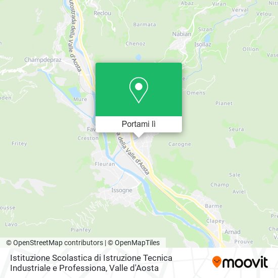 Mappa Istituzione Scolastica di Istruzione Tecnica Industriale e Professiona