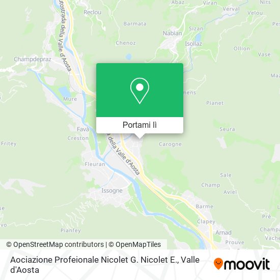 Mappa Aociazione Profeionale Nicolet G. Nicolet E.