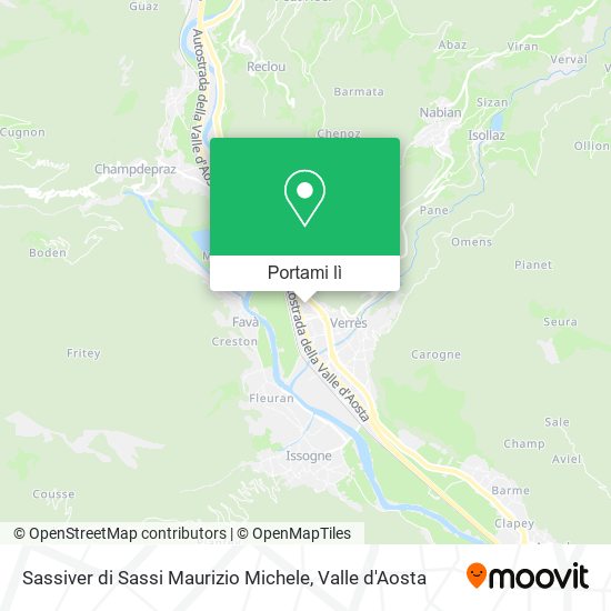 Mappa Sassiver di Sassi Maurizio Michele