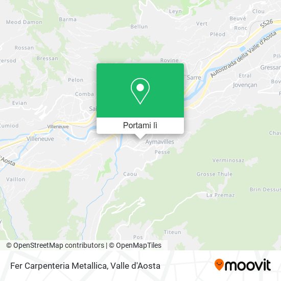 Mappa Fer Carpenteria Metallica