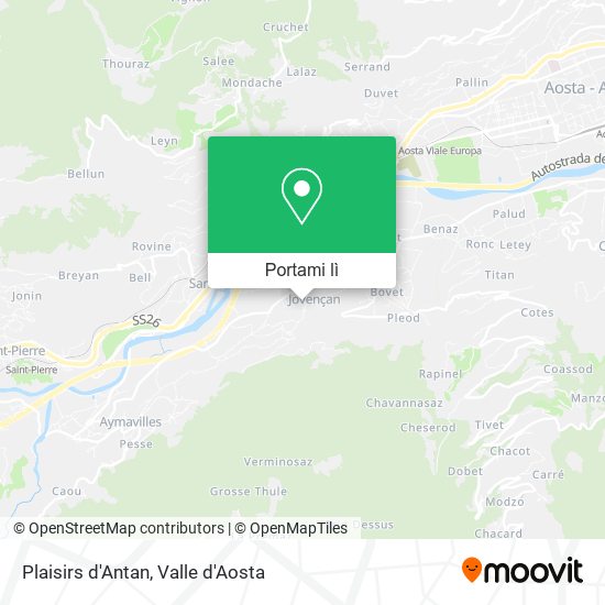 Mappa Plaisirs d'Antan