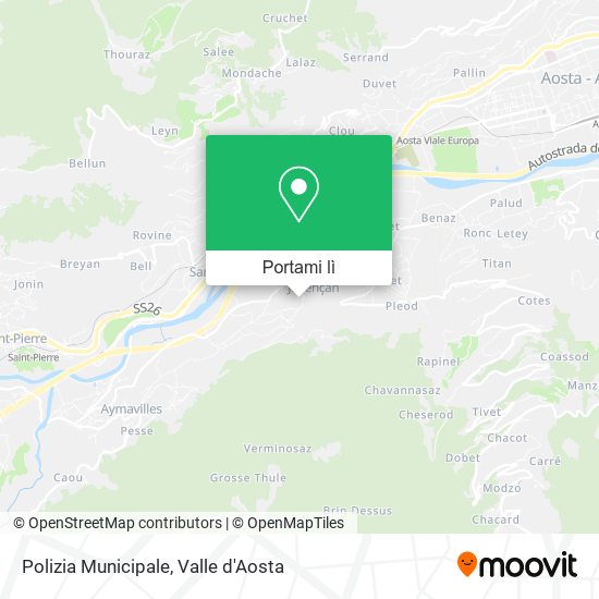 Mappa Polizia Municipale