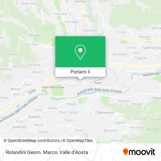 Mappa Rolandini Geom. Marco