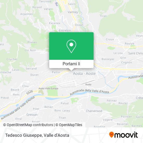 Mappa Tedesco Giuseppe