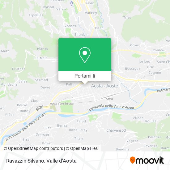 Mappa Ravazzin Silvano