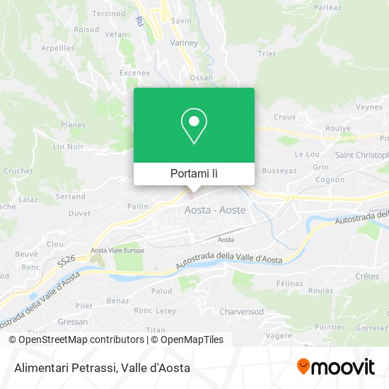 Mappa Alimentari Petrassi