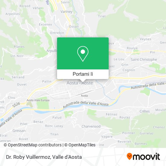 Mappa Dr. Roby Vuillermoz