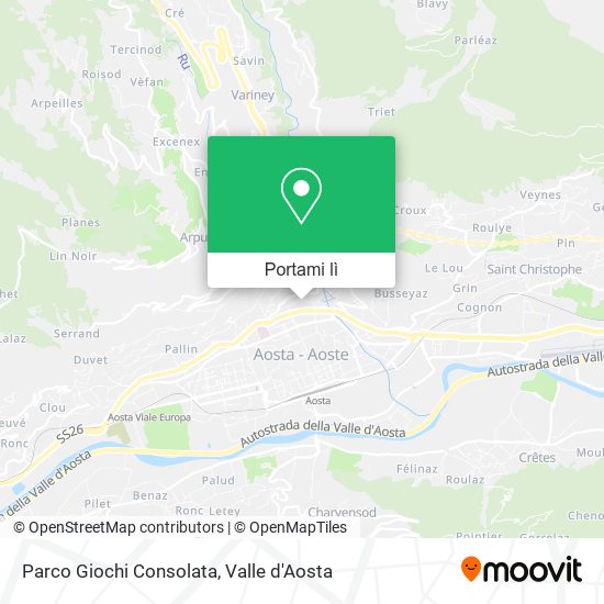 Mappa Parco Giochi Consolata