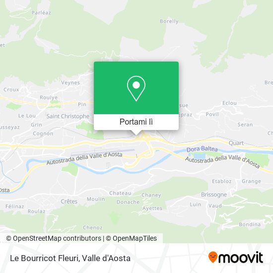 Mappa Le Bourricot Fleuri