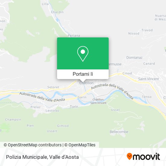 Mappa Polizia Municipale