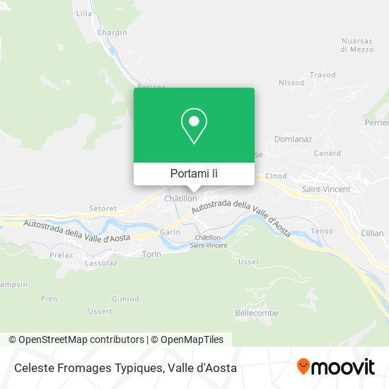 Mappa Celeste Fromages Typiques