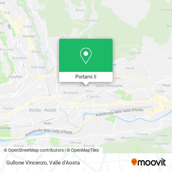 Mappa Gullone Vincenzo
