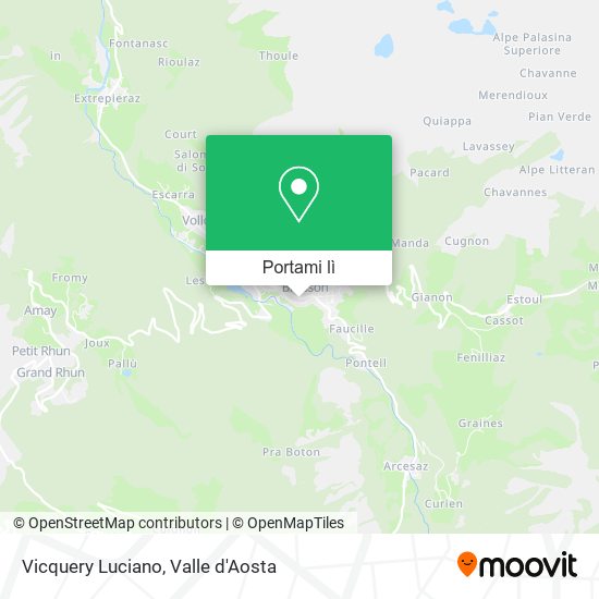 Mappa Vicquery Luciano