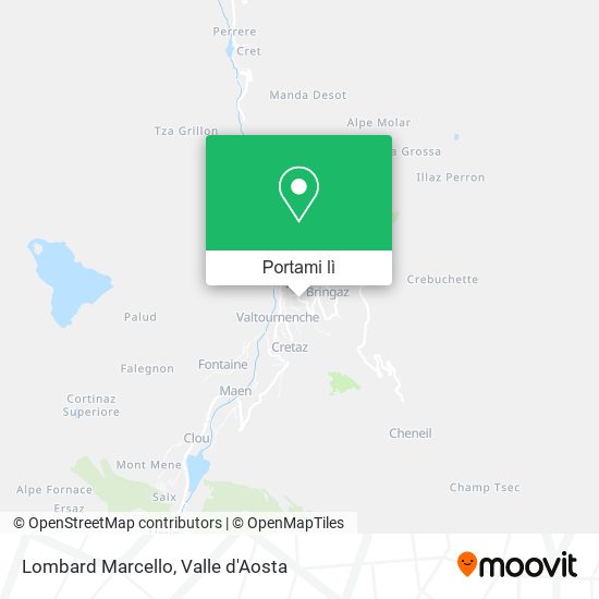 Mappa Lombard Marcello