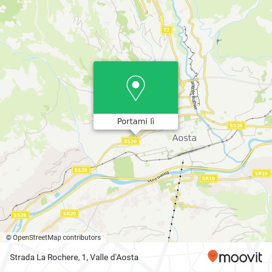 Mappa Strada La Rochere, 1