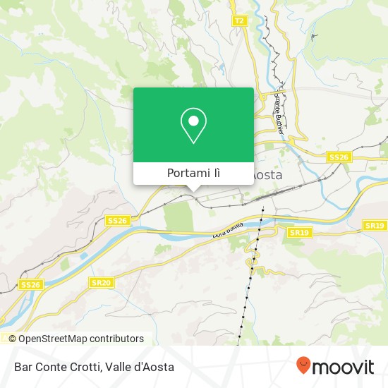 Mappa Bar Conte Crotti