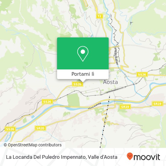 Mappa La Locanda Del Puledro Impennato