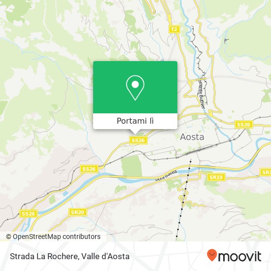 Mappa Strada La Rochere