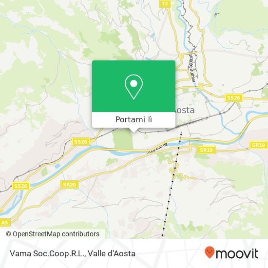 Mappa Vama Soc.Coop.R.L., Via Grand-Eyvia, 15 11100 Aosta