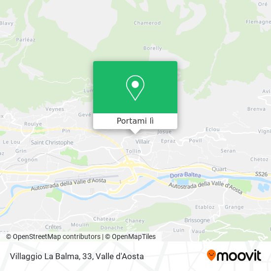 Mappa Villaggio La Balma, 33