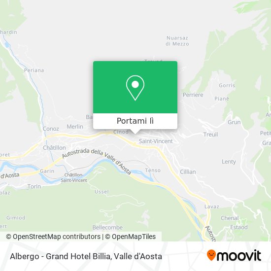 Mappa Albergo - Grand Hotel Billia