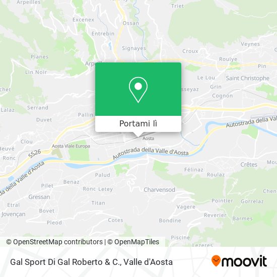 Mappa Gal Sport Di Gal Roberto & C.