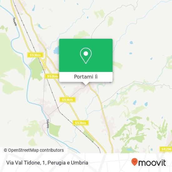 Mappa Via Val Tidone, 1