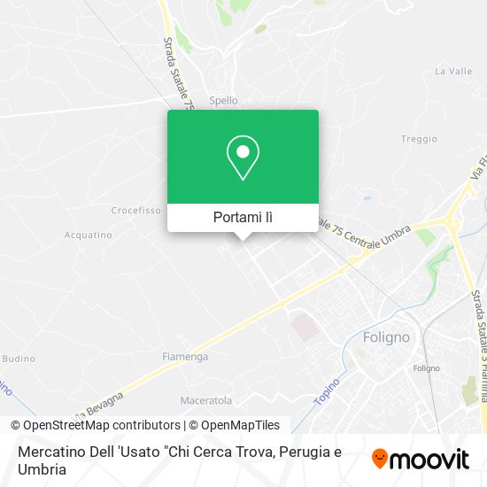 Mappa Mercatino Dell 'Usato "Chi Cerca Trova